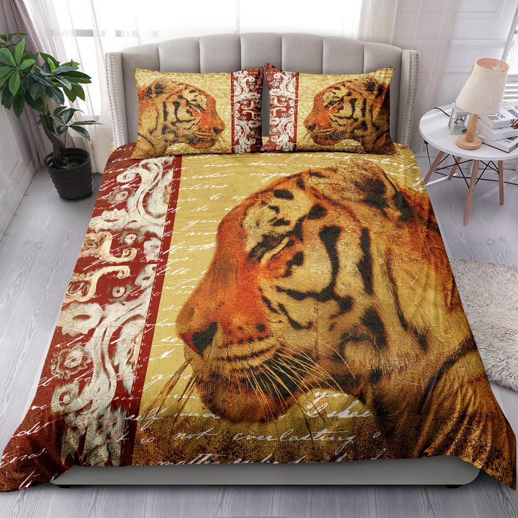 Vintage Tiger Bedding Set