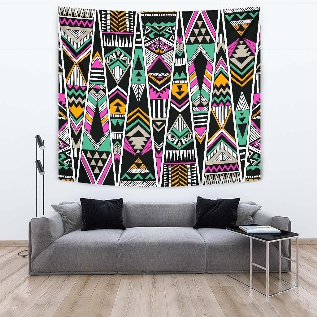 Vintage Tribal Aztec CL17100139MDT Tapestry