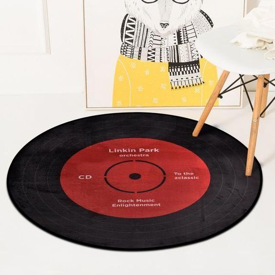 Vinyl Round Carpet