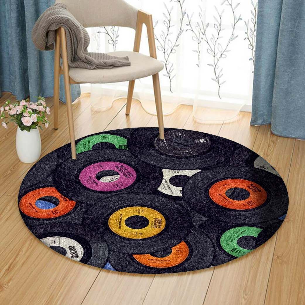 Vinyl Round Carpet