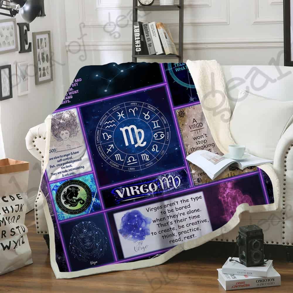 Virgo Fleece Blanket