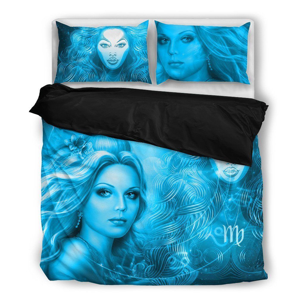 Virgo Zodiac Sign Horoscope Themed Bedding Set
