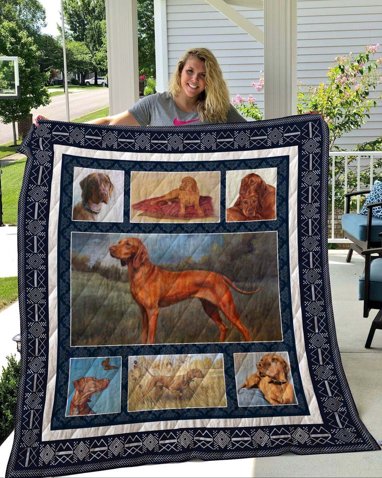 Vizsla Quilt Blanket DHC2911215VT