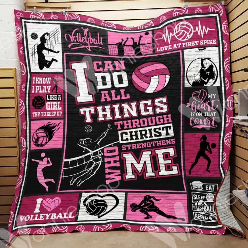 Volleyball CL15100385MDQ Quilt Blanket