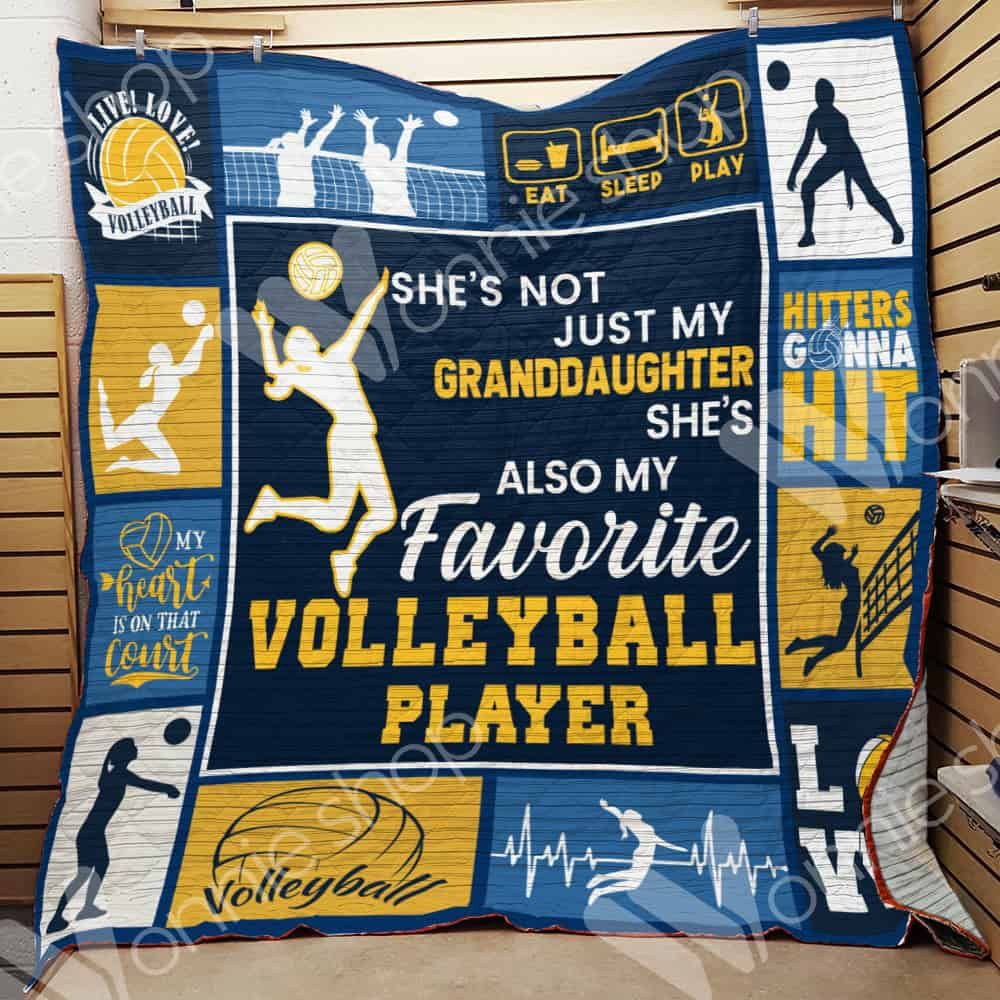 Volleyball CL15100395MDQ Quilt Blanket