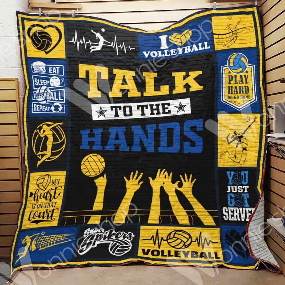 Volleyball CL15100397MDQ Quilt Blanket