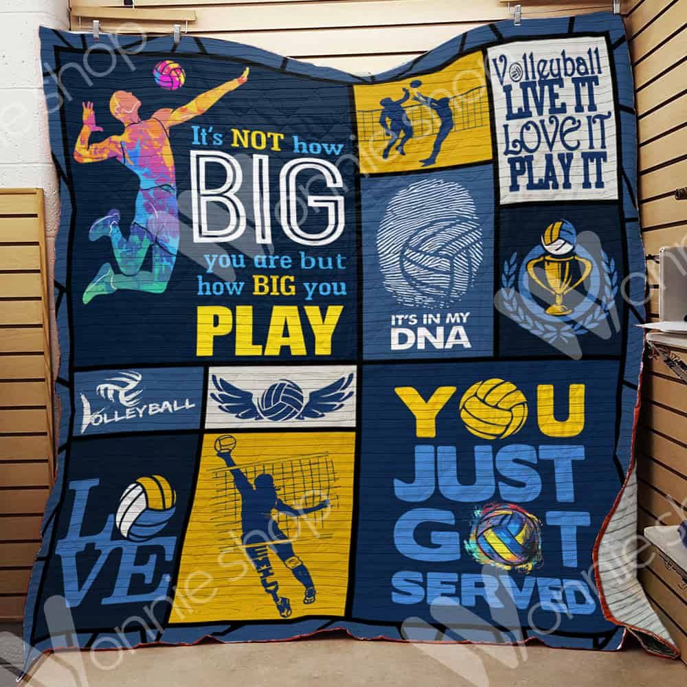 Volleyball CL15100404MDQ Quilt Blanket