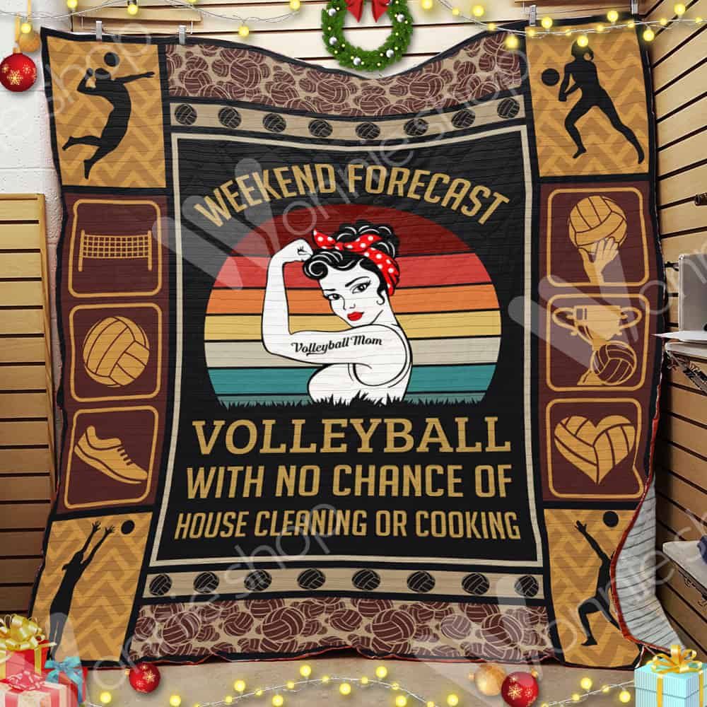 Volleyball CL15100405MDQ Quilt Blanket