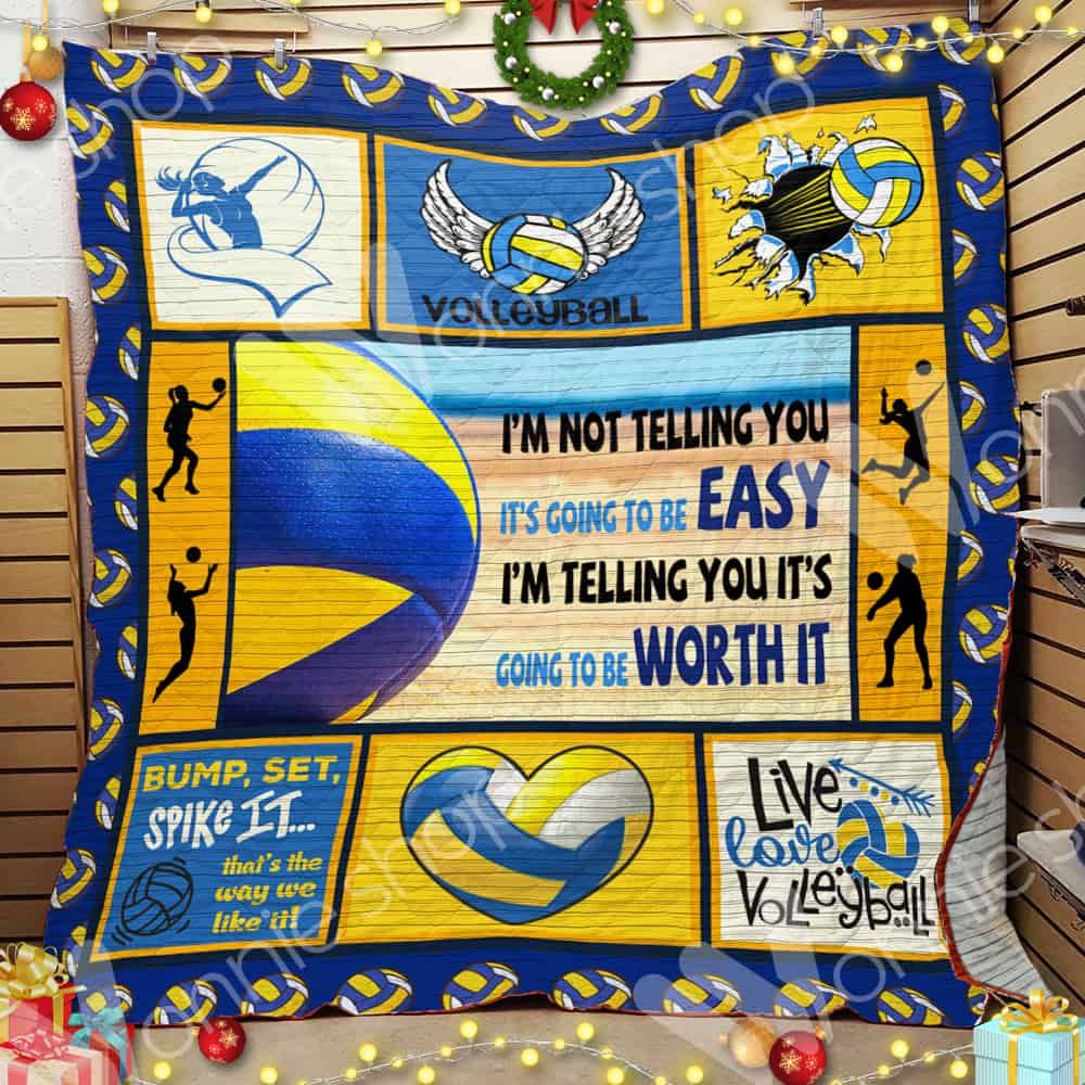 Volleyball CL15100410MDQ Quilt Blanket
