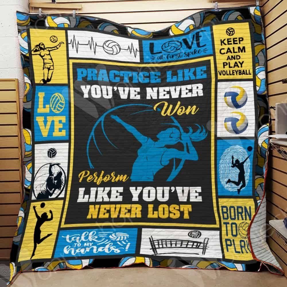 Volleyball CL15100414MDQ Quilt Blanket