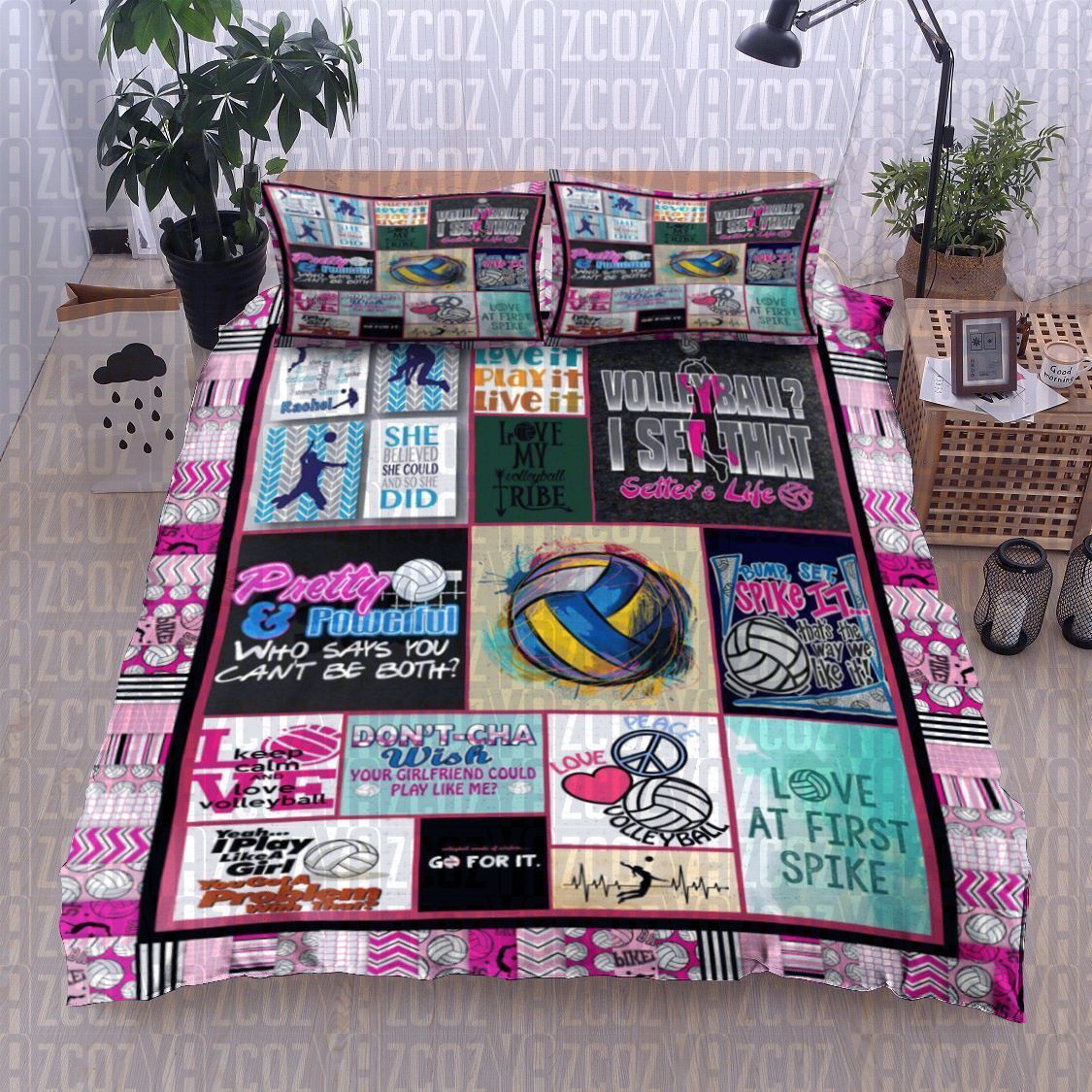 Volleyball Bedding Set