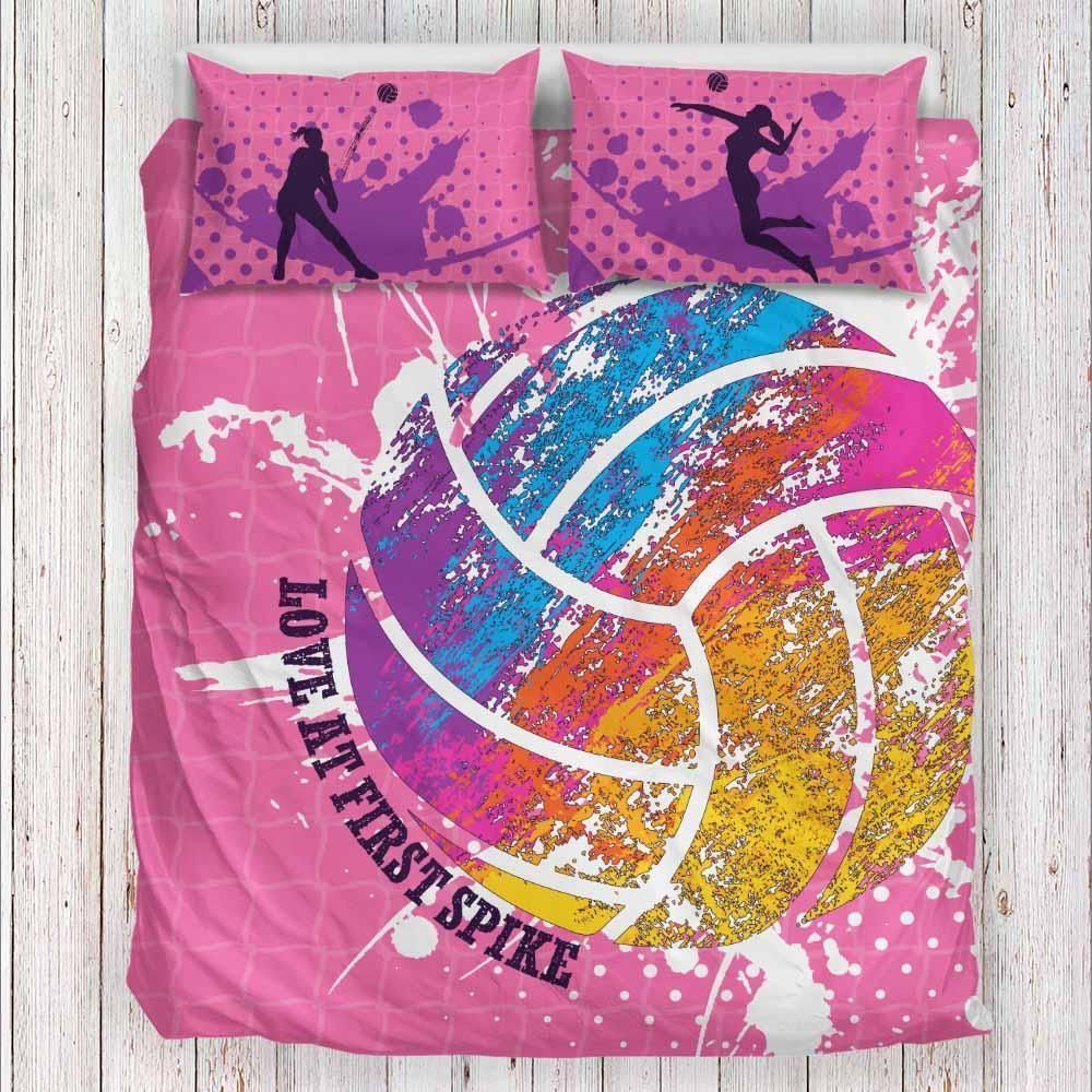 Volleyball Colorful Design Bedding Set