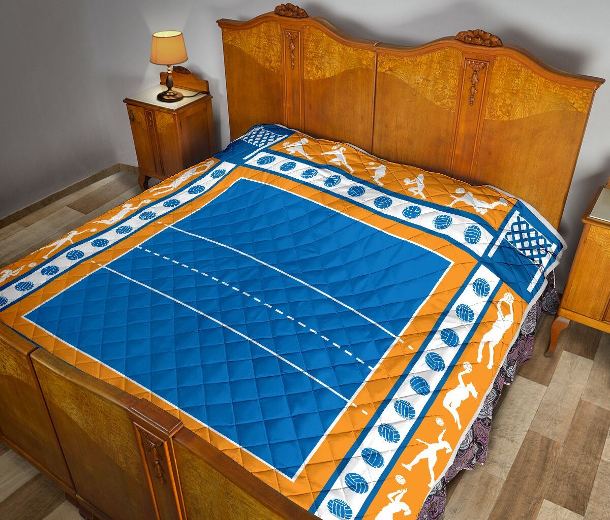Volleyball Court Girl Quilt Blanket Dhc1312756Dd