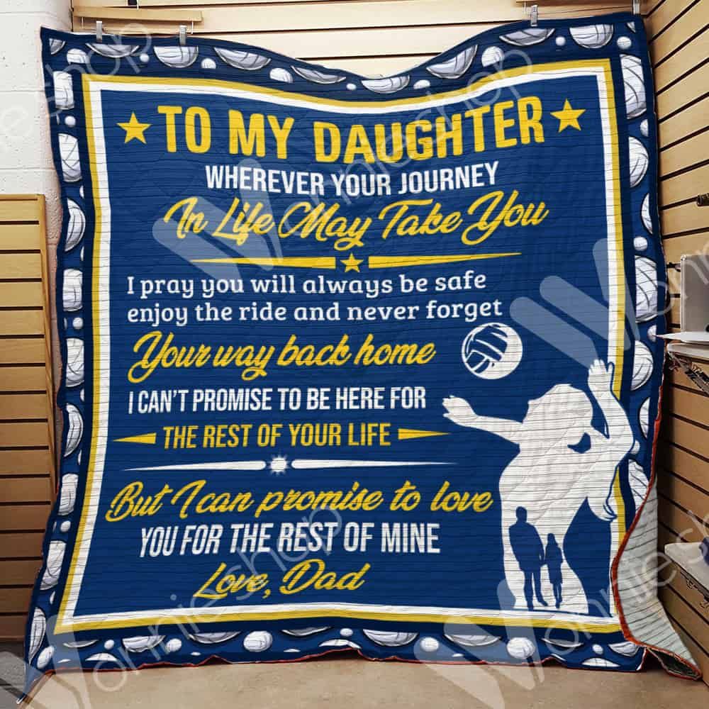 Volleyball Daughter Quilt Blanket DHC0102444TD