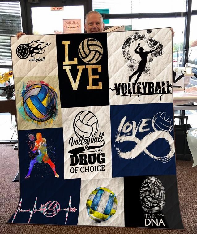 Volleyball Paraside Quilt Blanket DHC020120474TD