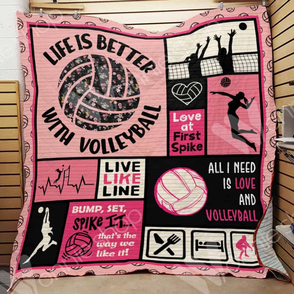 Volleyball Quilt Blanket DHC01021037TD