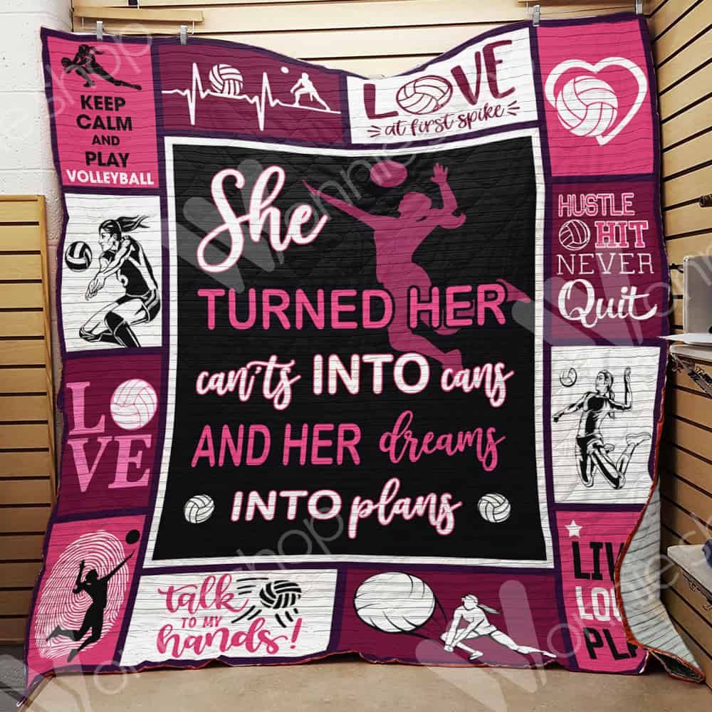 Volleyball Quilt Blanket DHC01021167TD