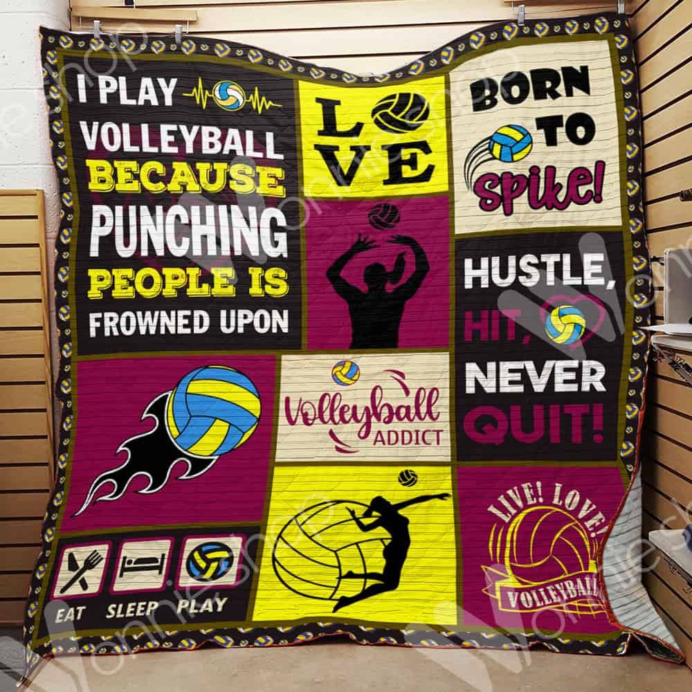 Volleyball Quilt Blanket DHC01021170TD