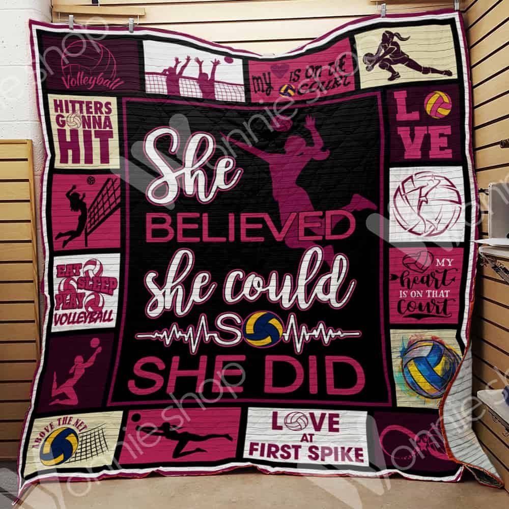 Volleyball Quilt Blanket DHC01021180TD