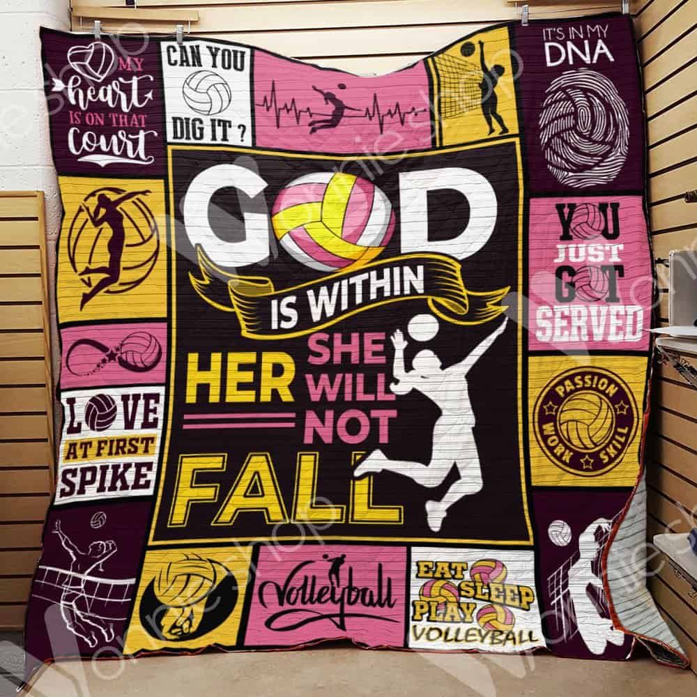 Volleyball Quilt Blanket DHC0102734TD