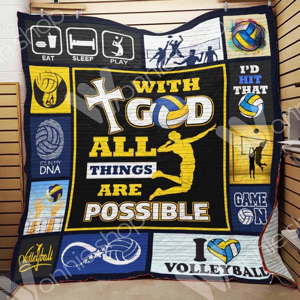 Volleyball Quilt Blanket DHC0102942TD