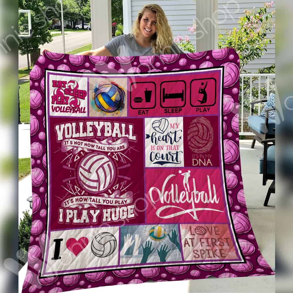 Volleyball Quilt Blanket DHC1312418VT