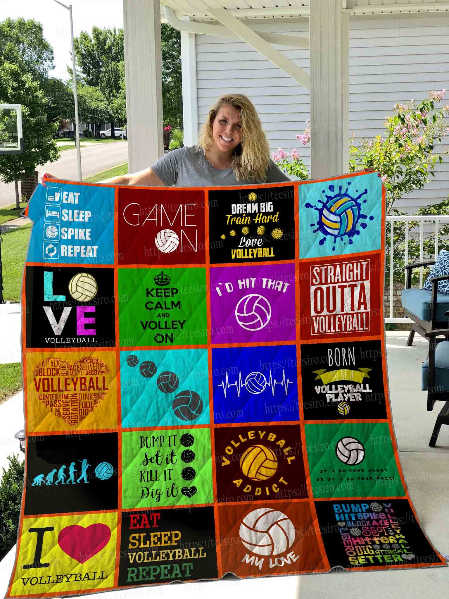 Volleyball Quilt Blanket DHC1501433VT