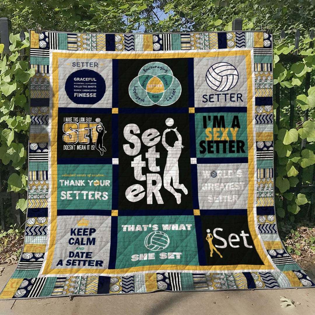 Volleyball Setter HN070621 Quilt Blanket