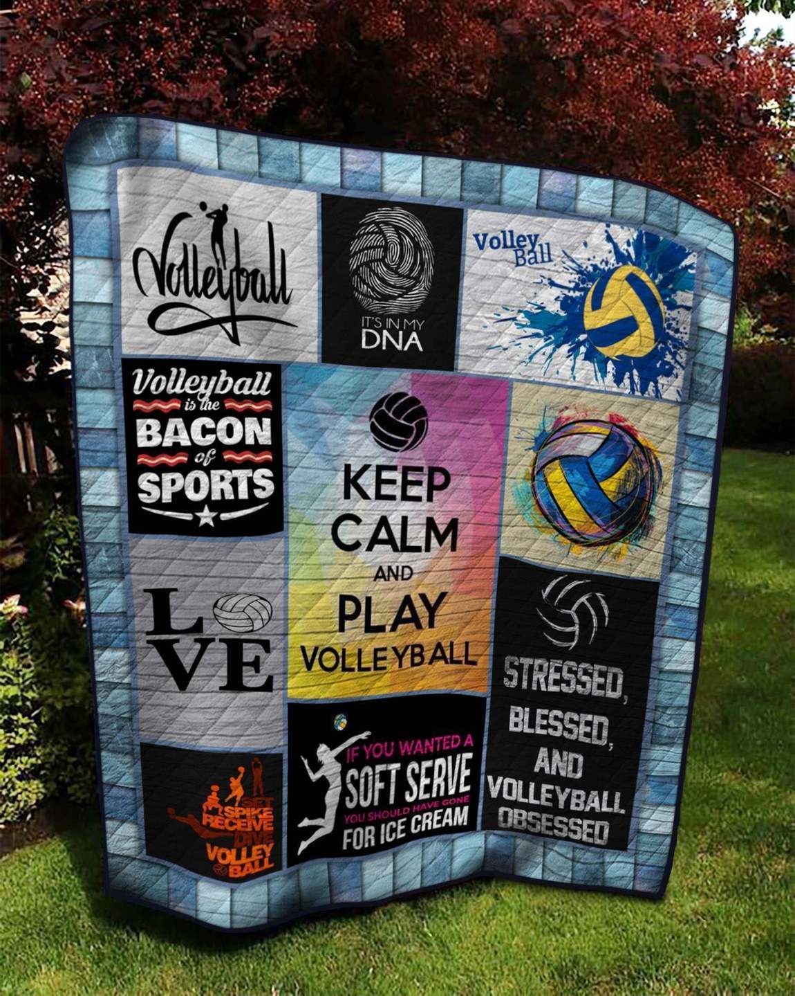 Volleyball VB180522 Quilt Blanket