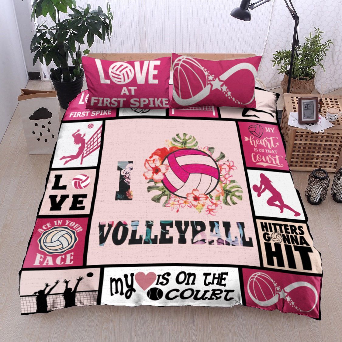 Volleyball Bedding Set