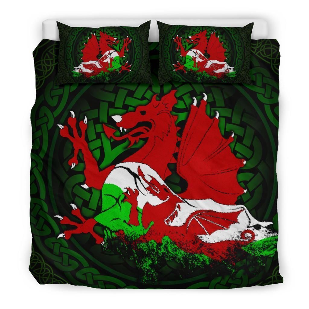 Wales Cymru Dragon Bedding Set