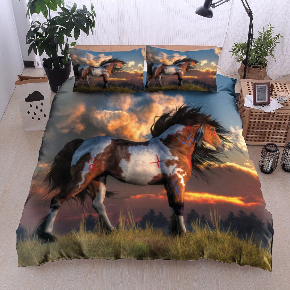 War Horse Bedding Set