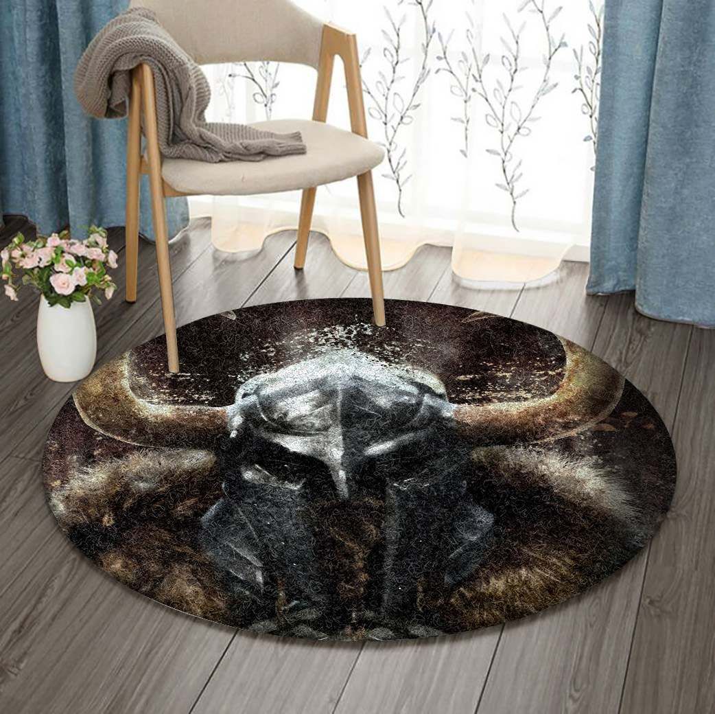 Warrior Round Carpet