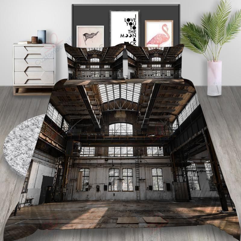 Waste Factory Printed Bedding Set