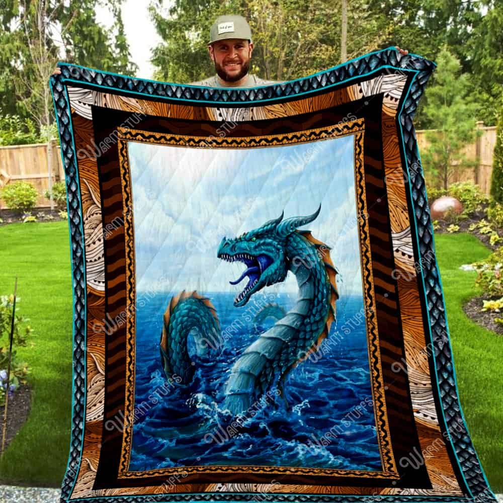 Water Dragon Washable Quilt Blanket P55 Dhc1312224Dd