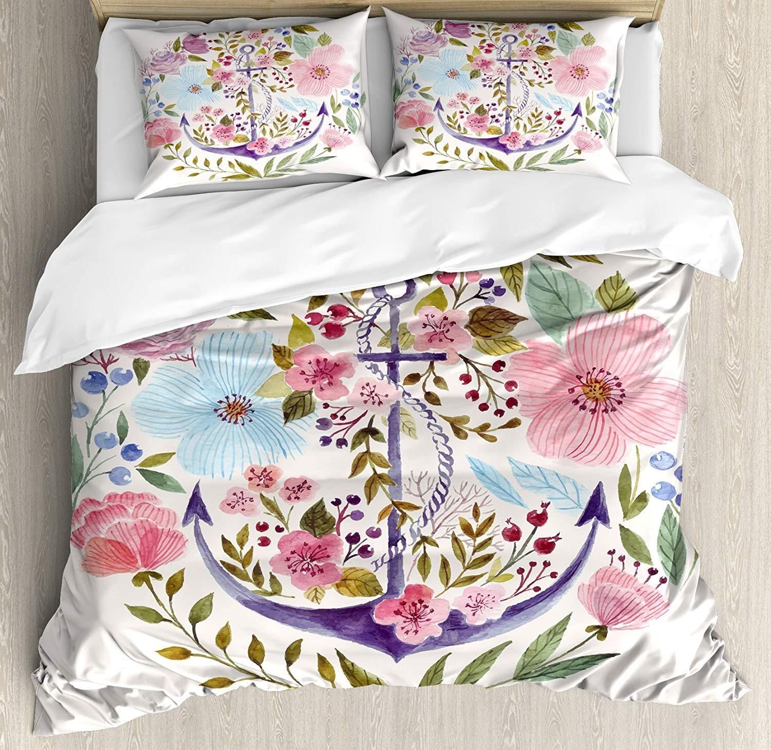 Watercolor Bedding Set