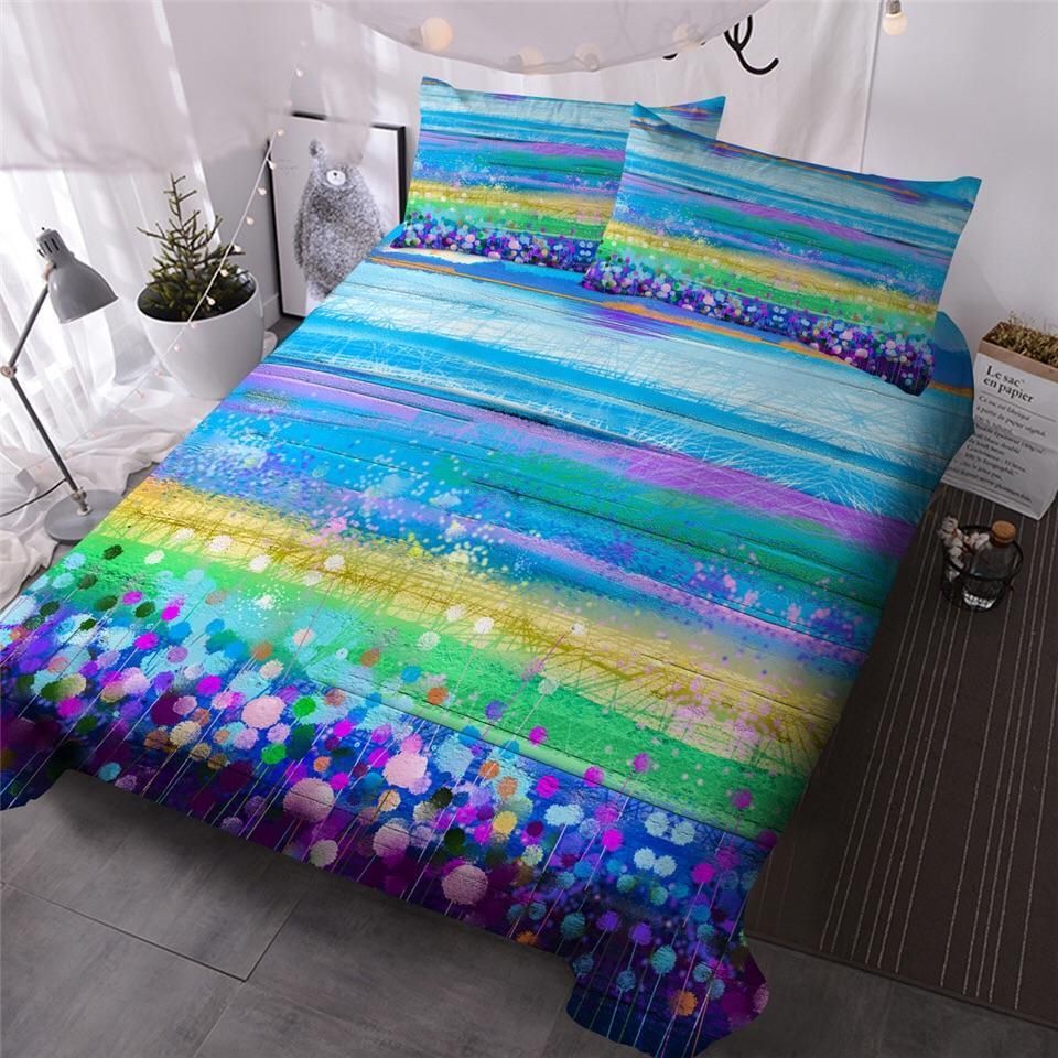 Watercolour Landscape Bedding Set