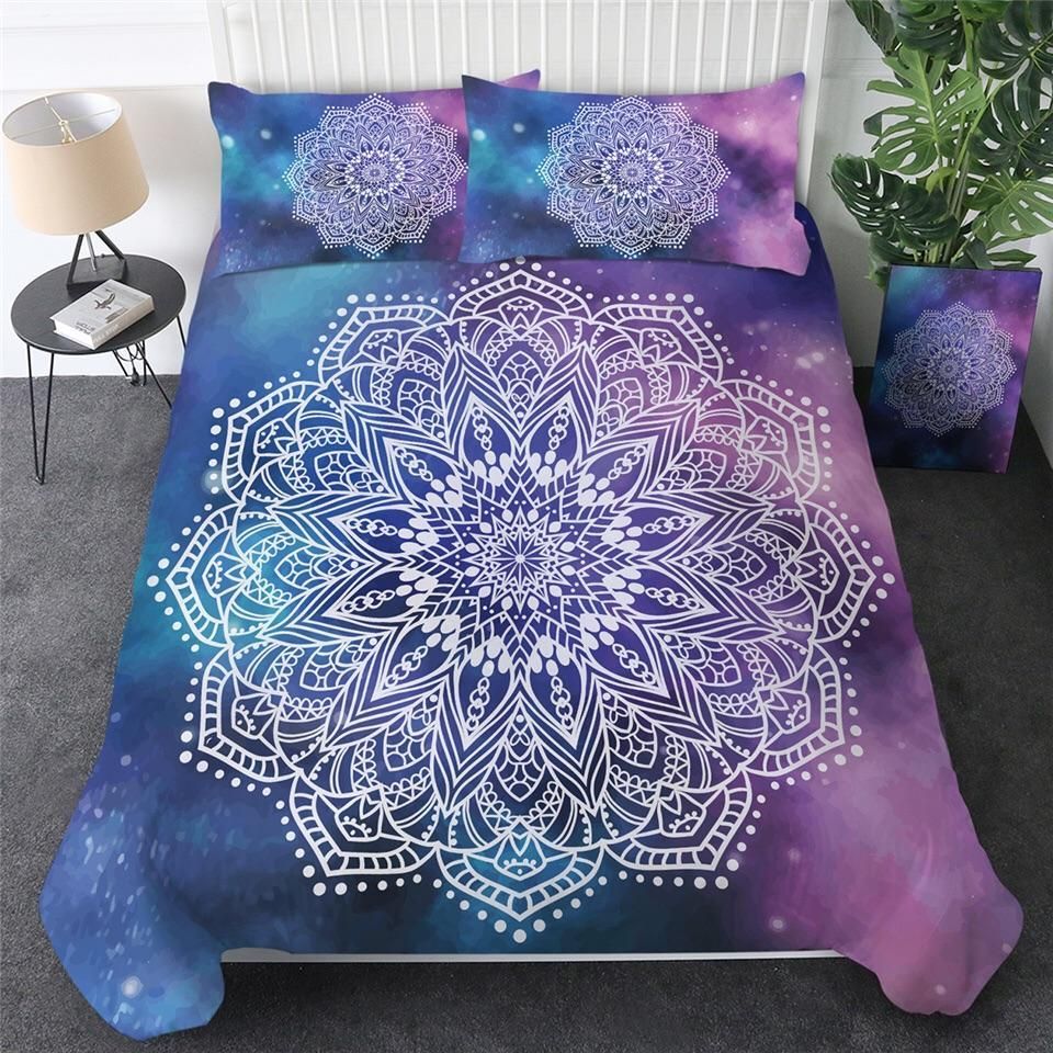 Watercolour Mandala Bedding Set