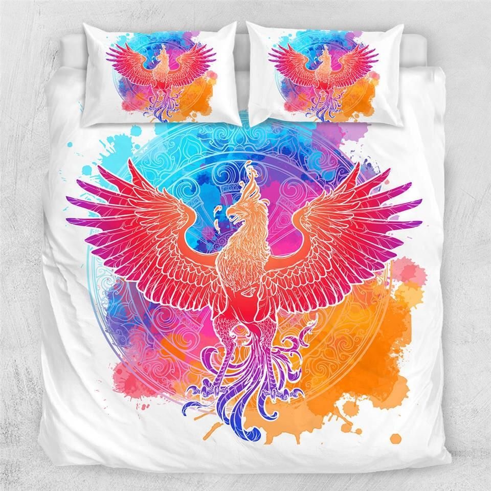 Watercolour Phoenix Bedding Set