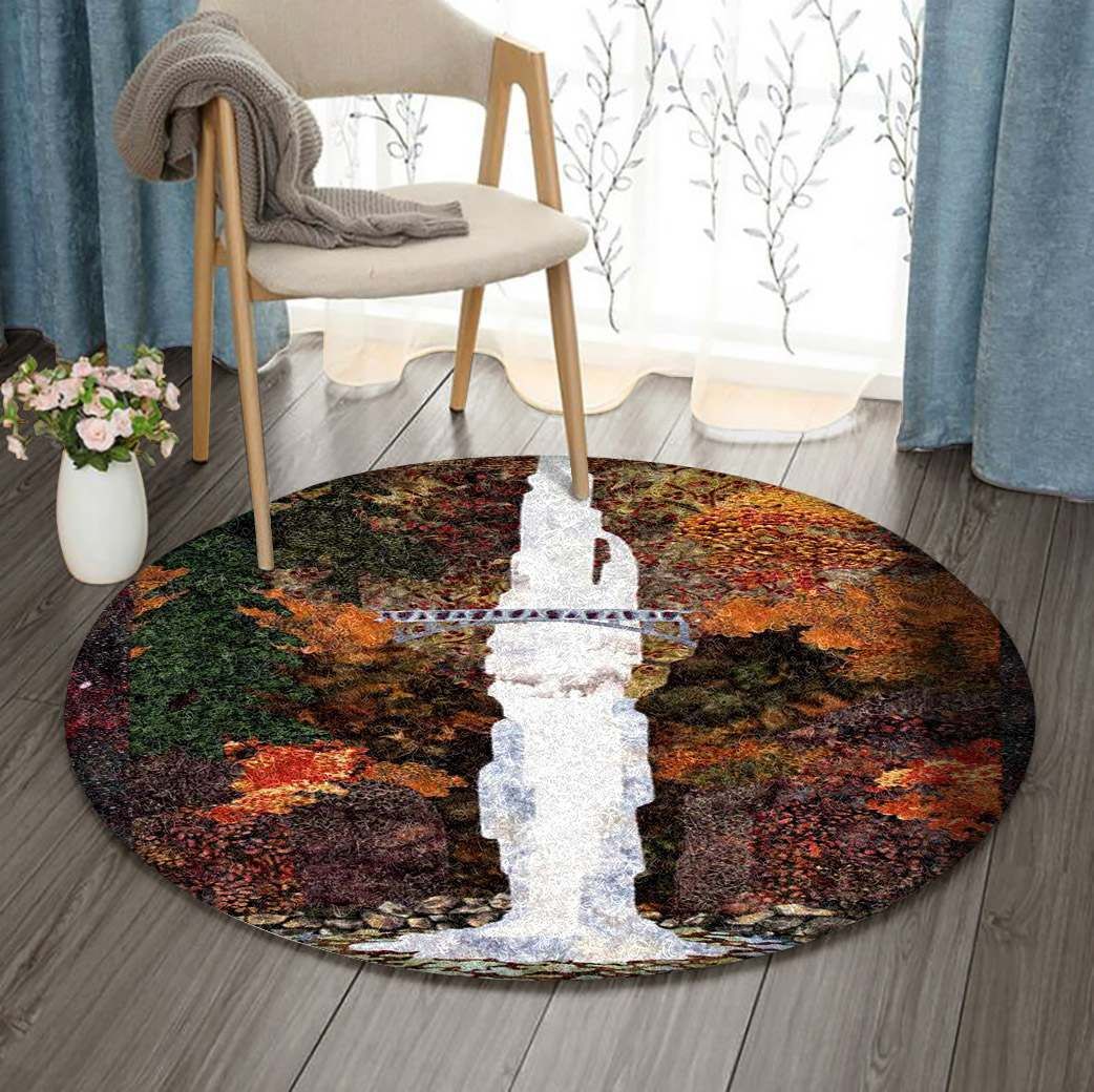 Waterfall Round Carpet