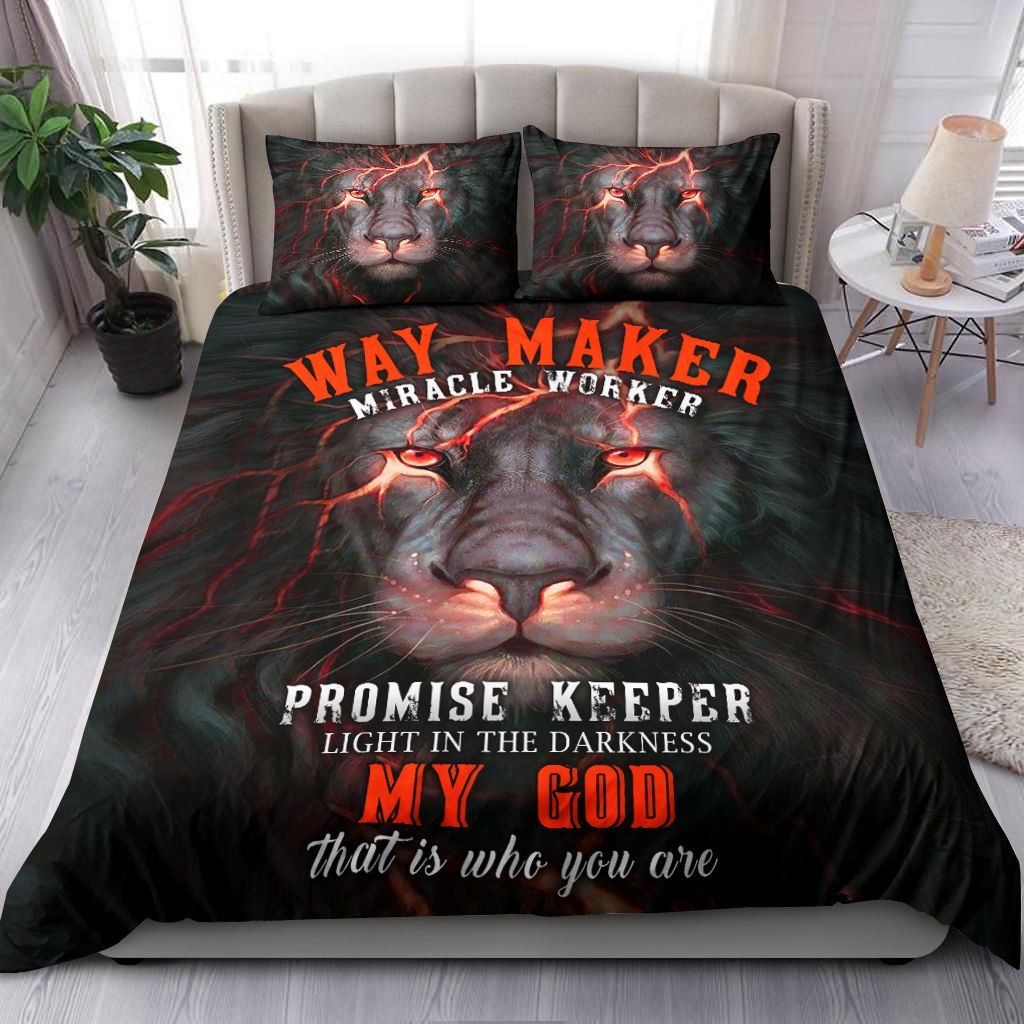 Way Maker My Lord Miracle Worker Bedding Set