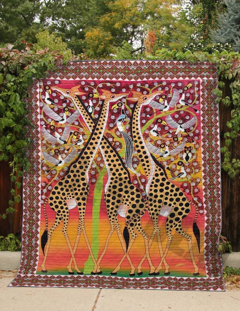 We Are Giraffe CLT260649 Quilt Blanket