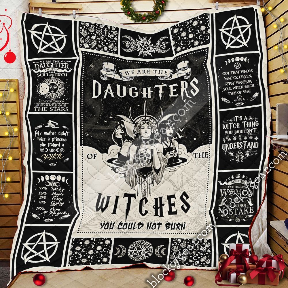 We Are The Daughters Of The Witches GS-CL-LD3012 Quilt Blanket