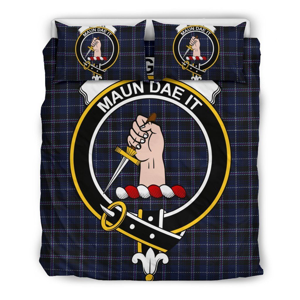 Webb Tartan Clan Badge Tartan Bedding Set