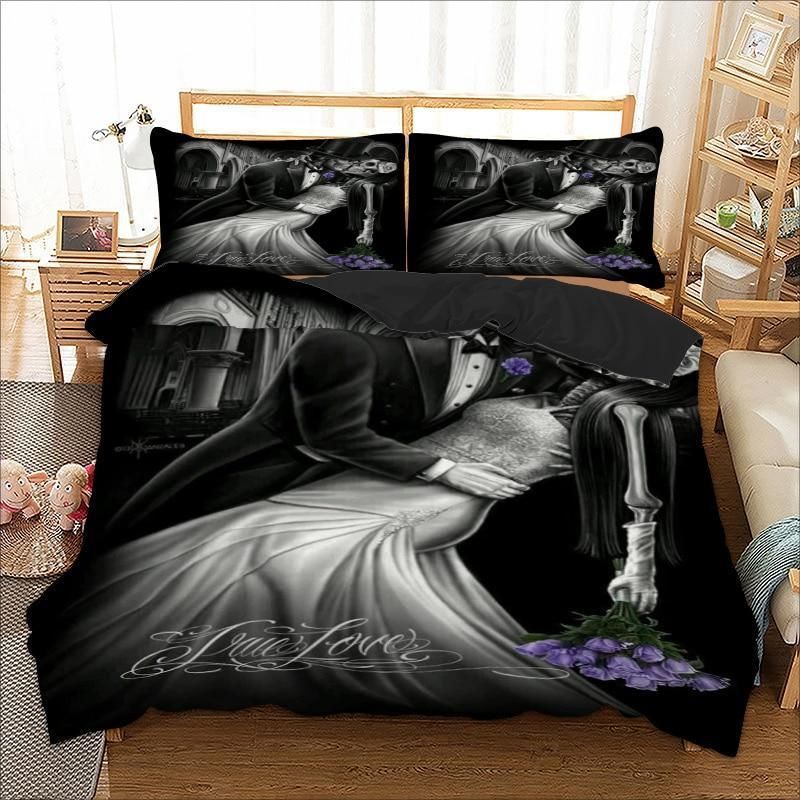 Wedding Skull Bedding Set