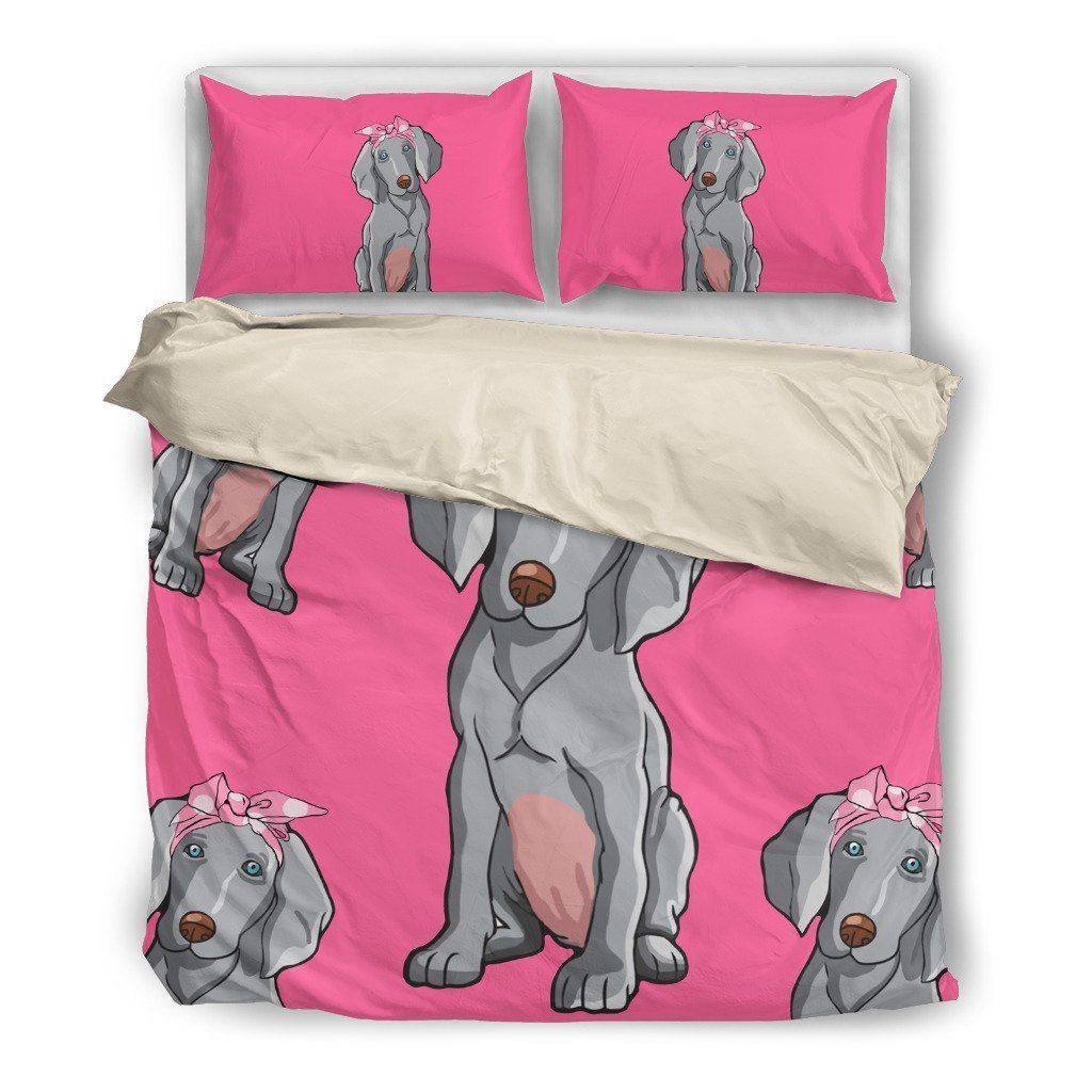 Weimaraner Bedding Set