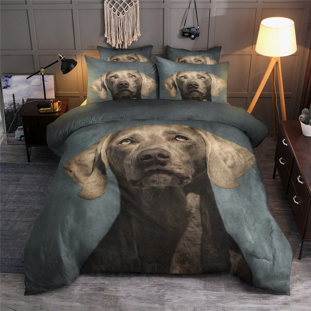 Weimaraner Dog Bedding Set