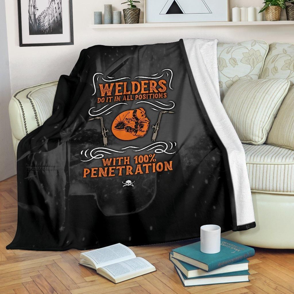 Welders Sherpa Fleece Blanket
