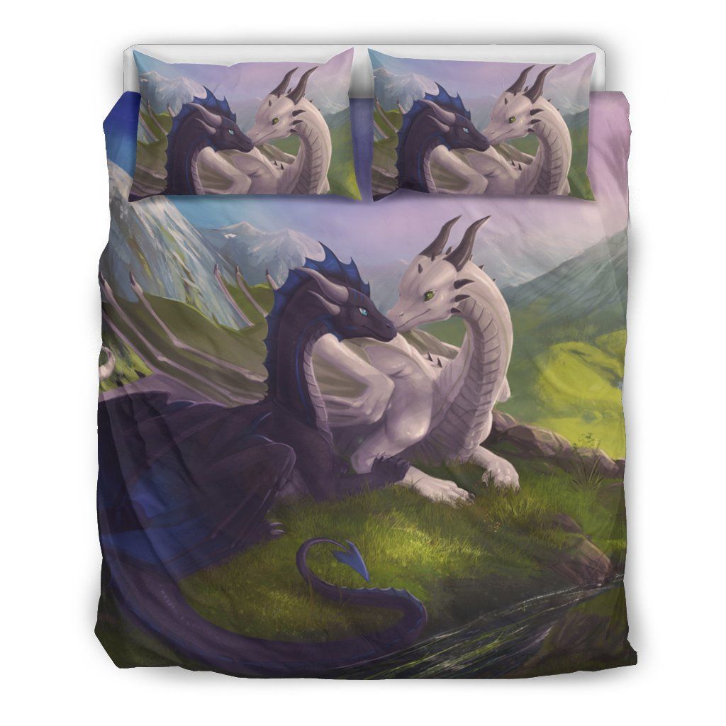 Welsh Dragon Happy Bedding Set