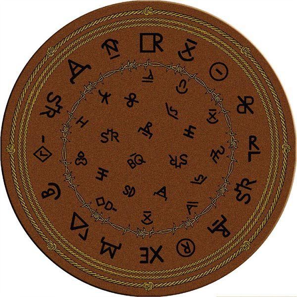 Western Brands Round Carpet